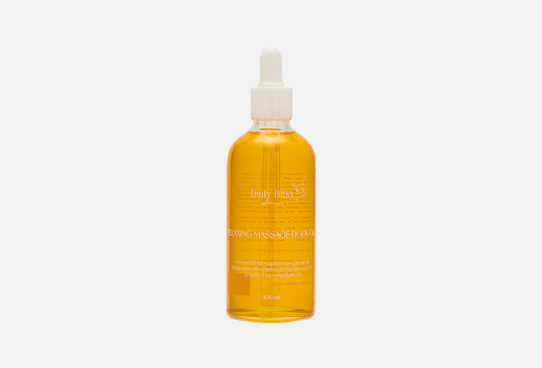

Масло DAILY BLISS SKINCARE, Massage body oil 100 мл
