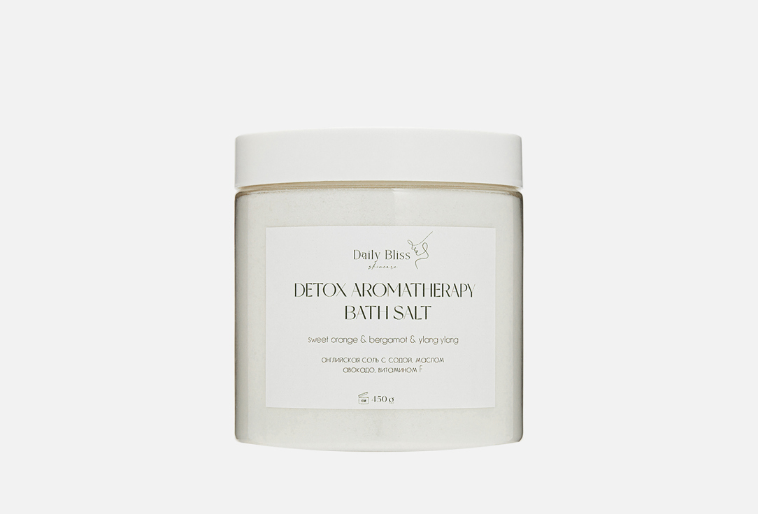 

Соль для ванны DAILY BLISS SKINCARE, Detox bath salt 500 г
