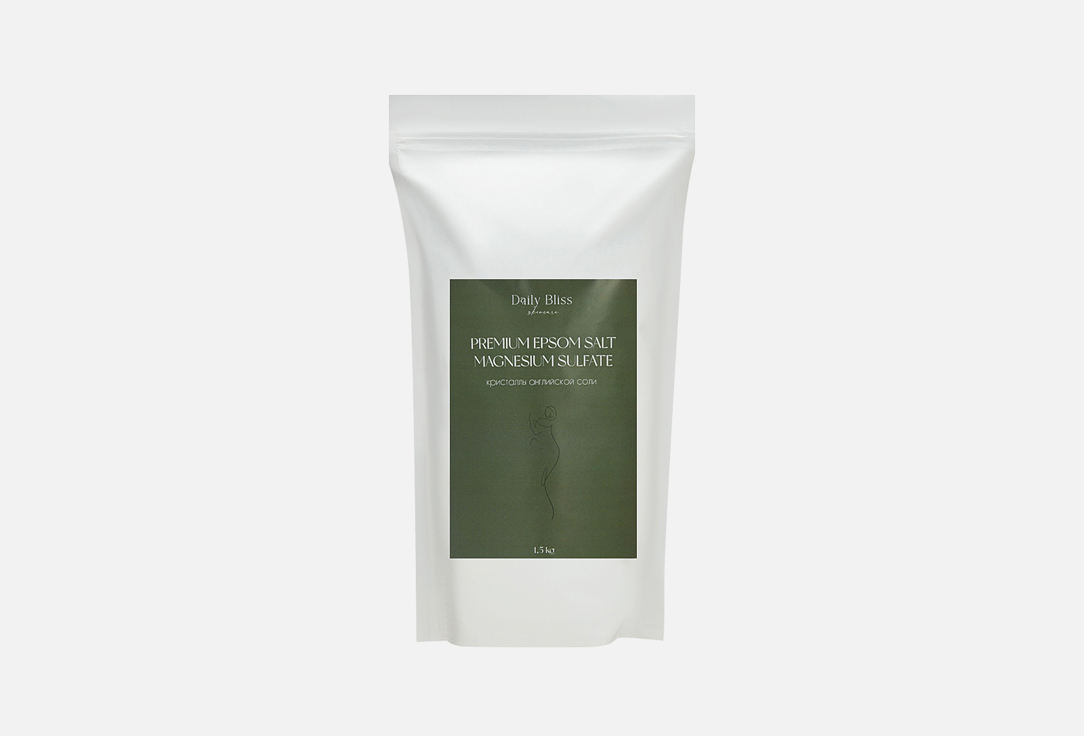 

Соль для ванны DAILY BLISS SKINCARE, Premium Epsom salt 1500 г