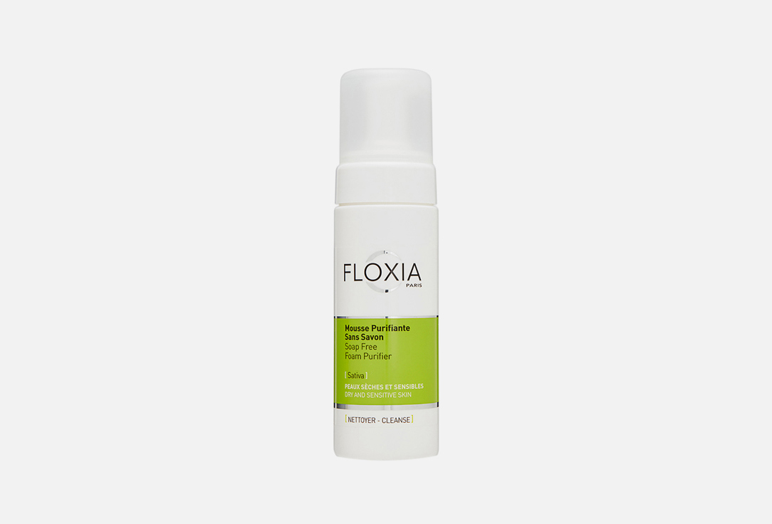 Изображение товара Очищающая пенка для лица FLOXIA PARIS Soap free foam purifier