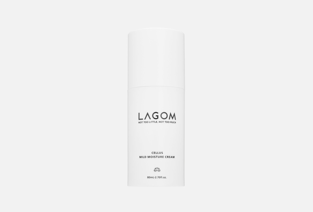 

успокаивающий крем для лица LAGOM, CELLUS MILD MOISTURE 80 мл