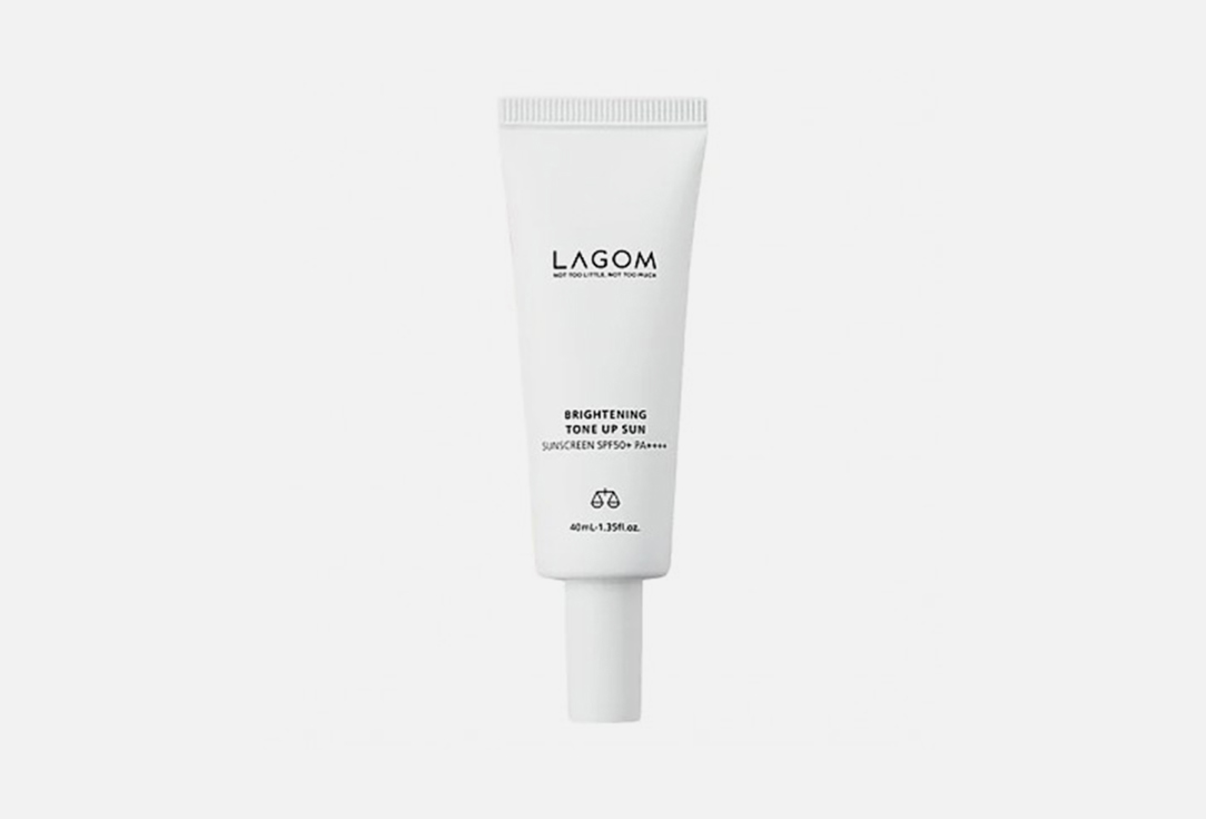 

Солнцезащитный крем SPF 50+ PA++++ LAGOM, Brightening 40 мл
