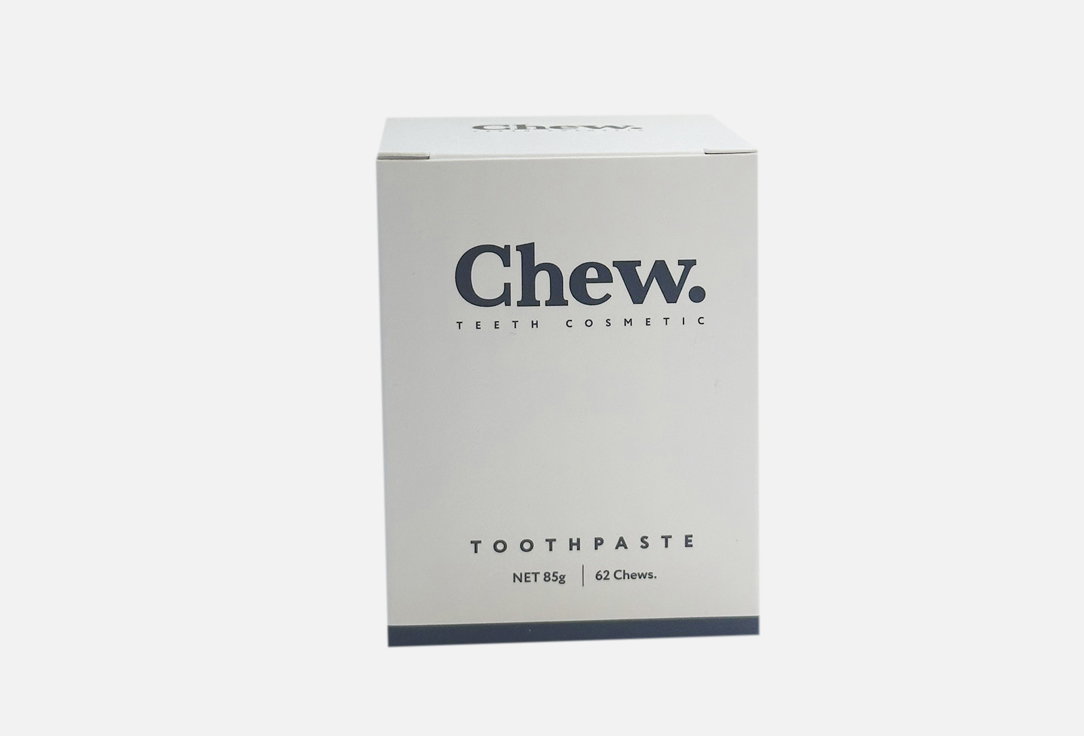 Отбеливающая зубная паста в таблетках CHEW Toothpaste 30 шт