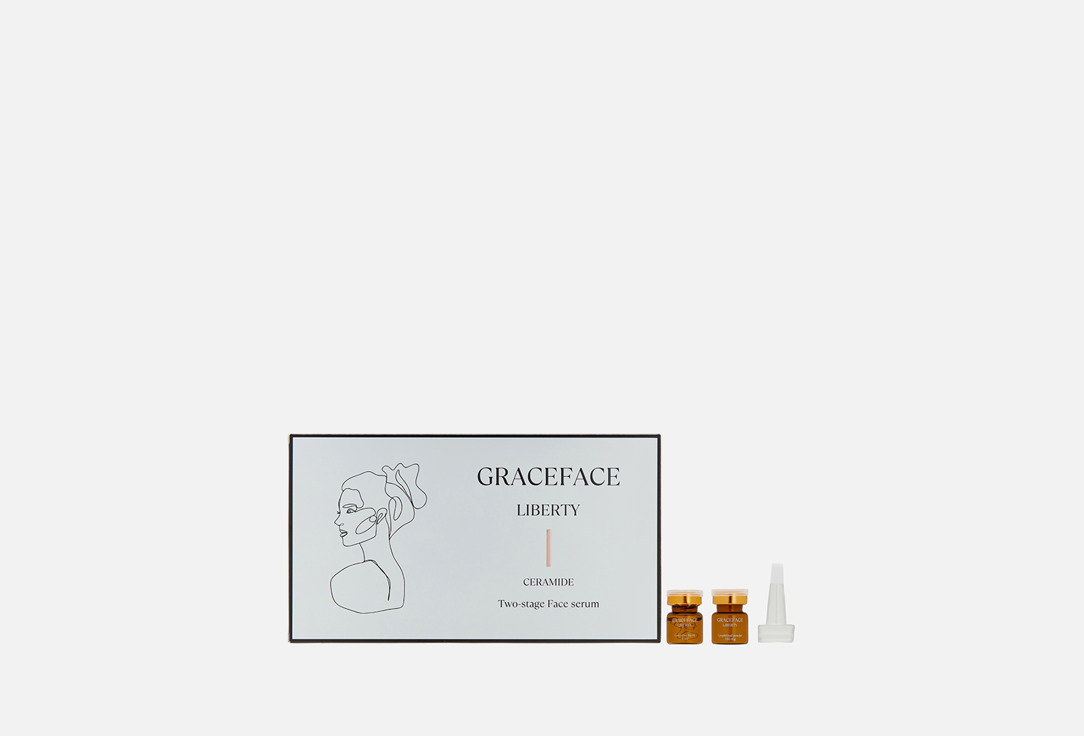 

Двухфазная эссенция-сыворотка для лица GRACEFACE, Two-phase restorative essence-serum 1 шт
