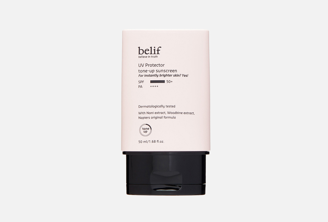 Изображение товара Солнцезащитный крем для улучшения тона кожи SPF50+ PA++++ belif UV Protector tone-up sunscreen