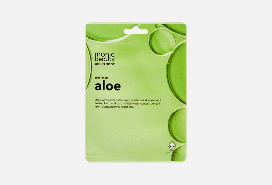 

Тканевая маска для лица MONIC BEAUTY, Aloe 1 шт