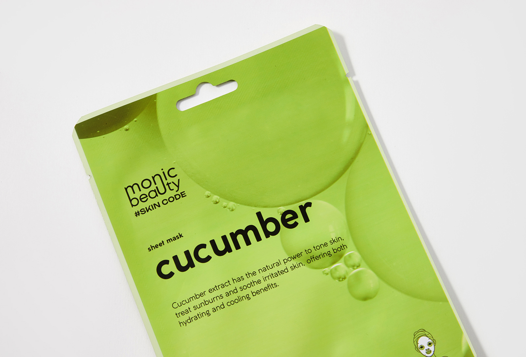 Тканевая маска для лица  Monic Beauty Cucumber 