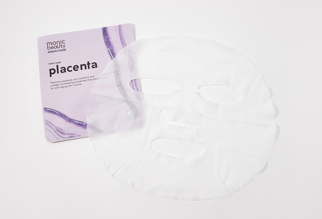 Тканевая маска для лица  Monic Beauty Placenta 