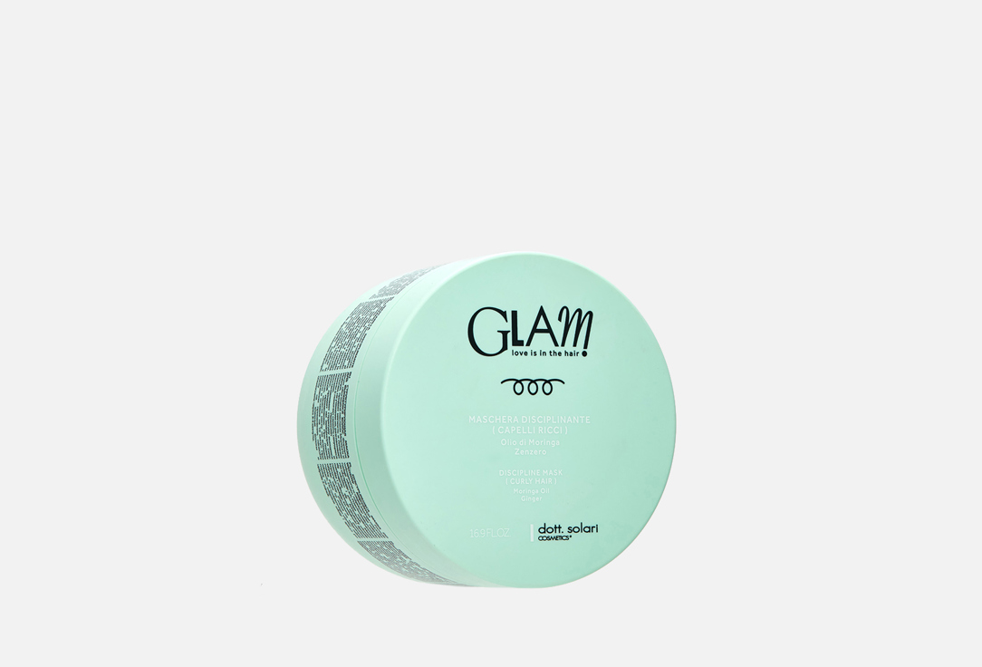 Изображение товара Маска для вьющихся волос Dott.Solari Cosmetics GLAM CURLY HAIR 500 мл