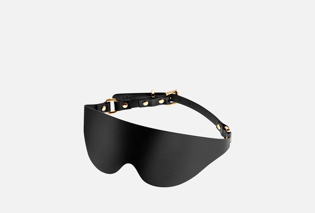 Изображение товара Маска для глаз из итальянской кожи UPKO Blindfold регулируемая для интимных моментов Изображение товара Маска для глаз из итальянской кожи UPKO Blindfold регулируемая для интимных моментов