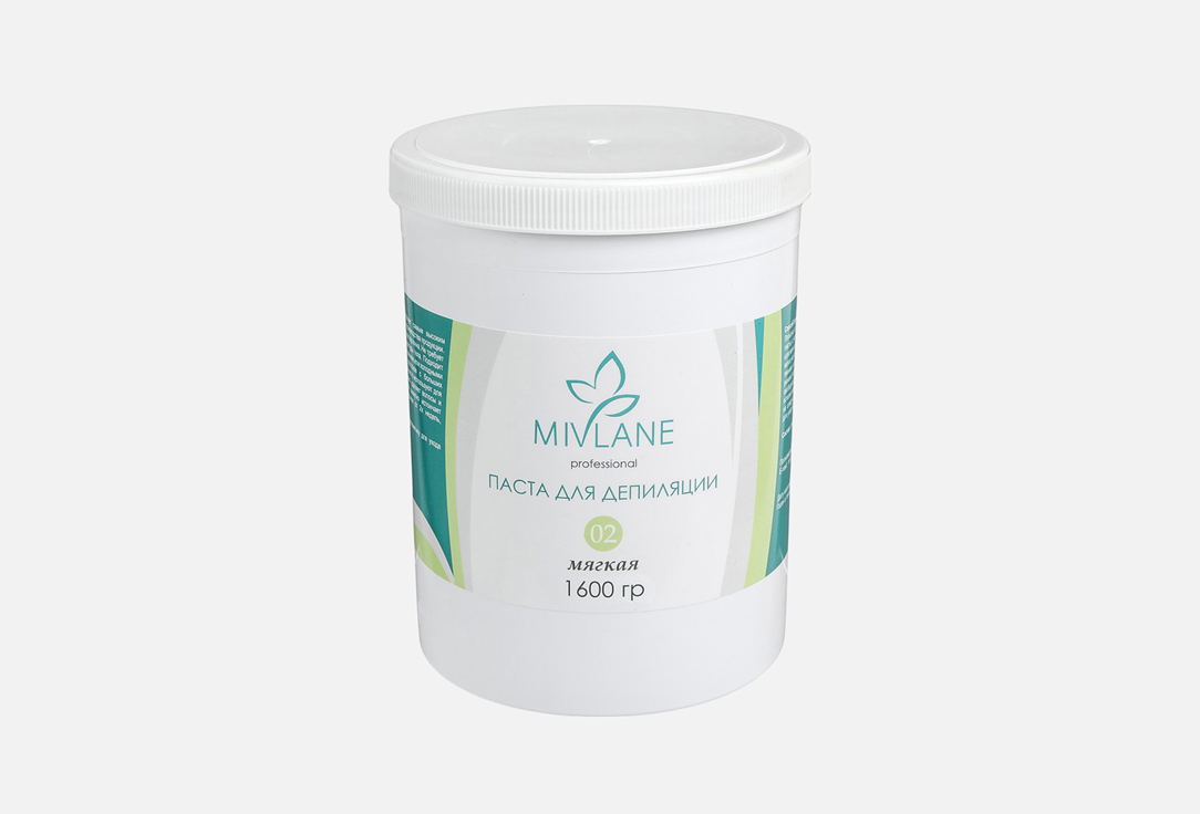 Изображение товара Паста сахарная для депиляции Mivlane Soft 1600 г гипоаллергенная для чувствительной кожи