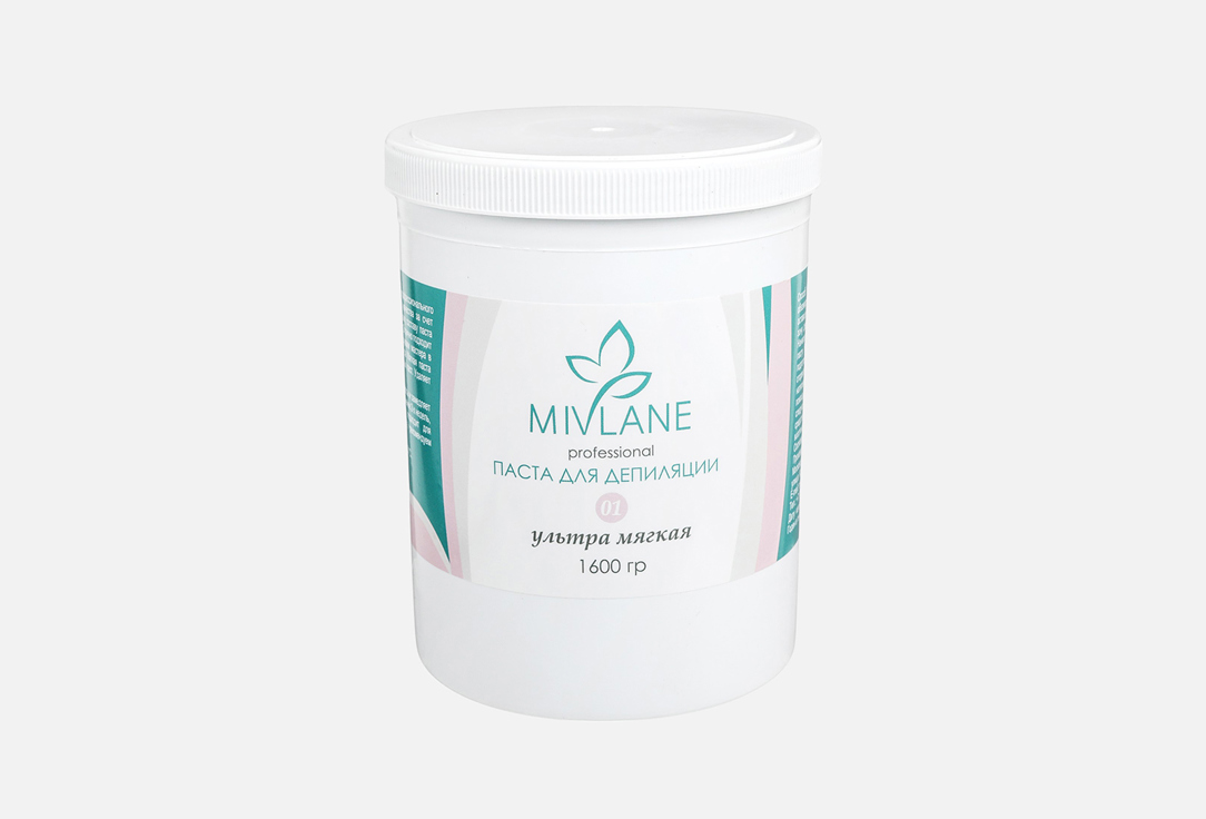 Изображение товара Паста для депиляции Ultra Soft Mivlane ультра мягкая 1600 г профессиональная