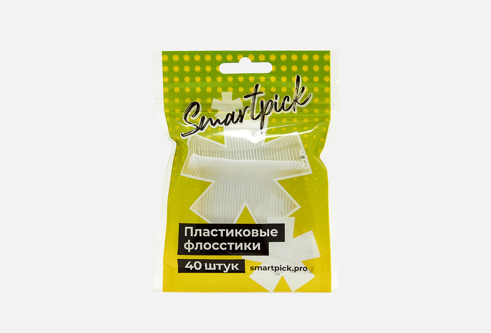 Флостик №1 Зубные Флосстики Dental Flosssticks 40 шт — купить в Москве