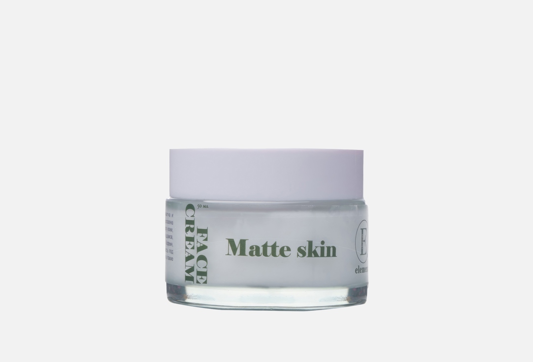 

Увлажняющий крем для лица ELEMENT, Green tea extract + amino acids 50 мл