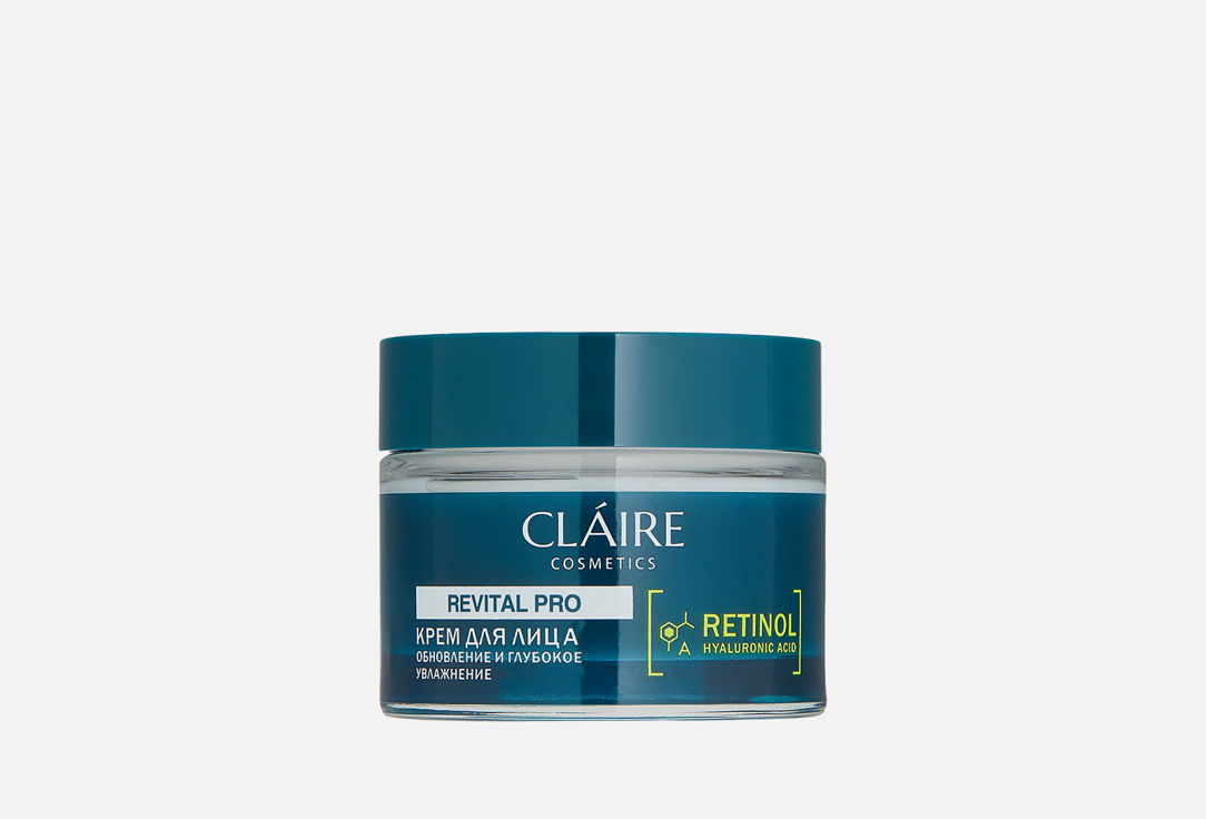 Увлажняющий крем для лица Claire cosmetics renewal and deep hydration 