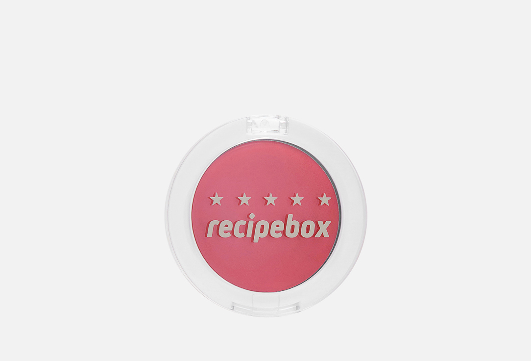 

Румяна для лица RECIPEBOX, Красный, Love me natural blusher 3 мл