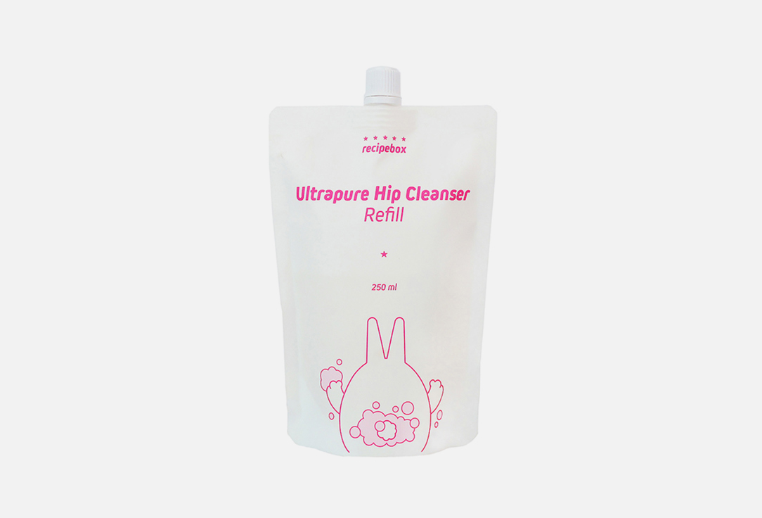 Рефил пенки для подмывания RECIPEBOX Ultrapure Hip Cleanser 250 мл