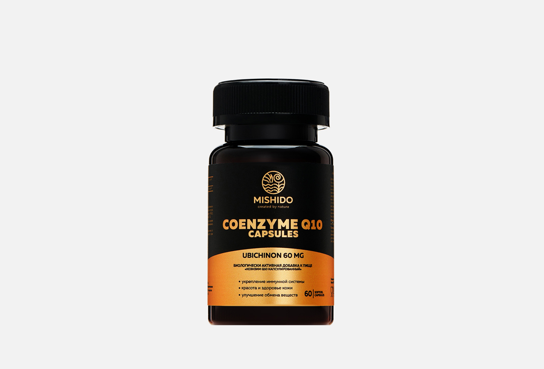 Коэнзим Q10 MISHIDO 60 мг в капсулах 60 шт