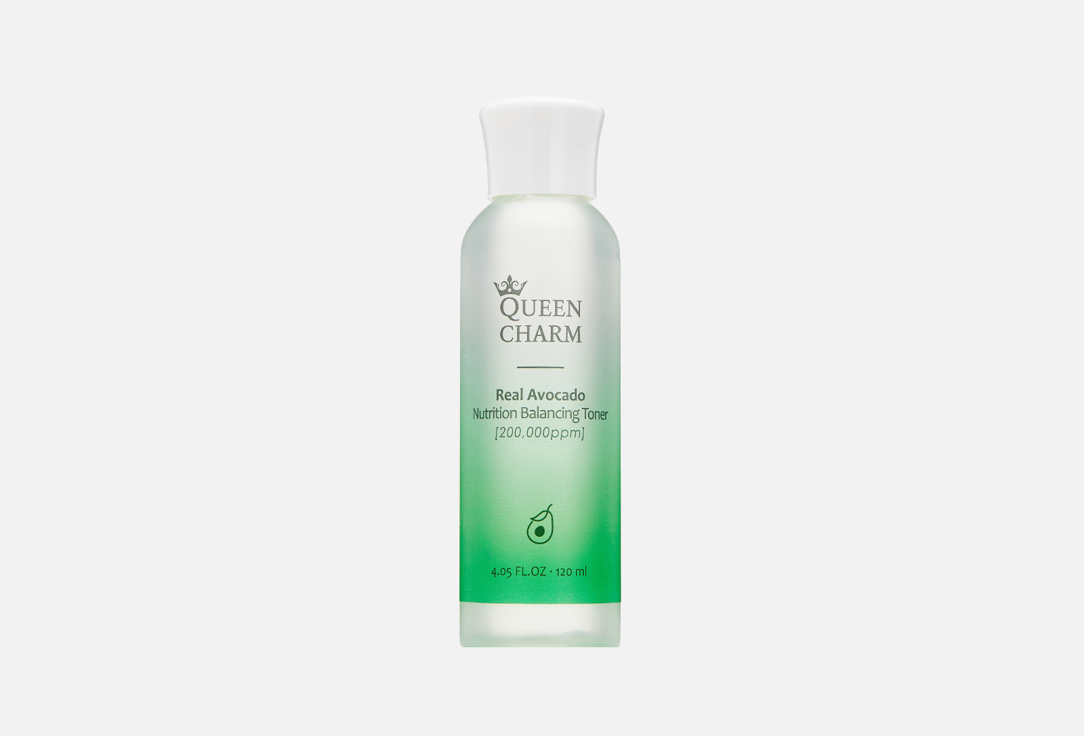 

питательный Тонер для лица QUEENCHARM, Avocado oil 20% 120 мл