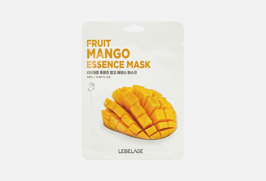 Тканевая маска для лица LEBELAGE Mango 1 шт