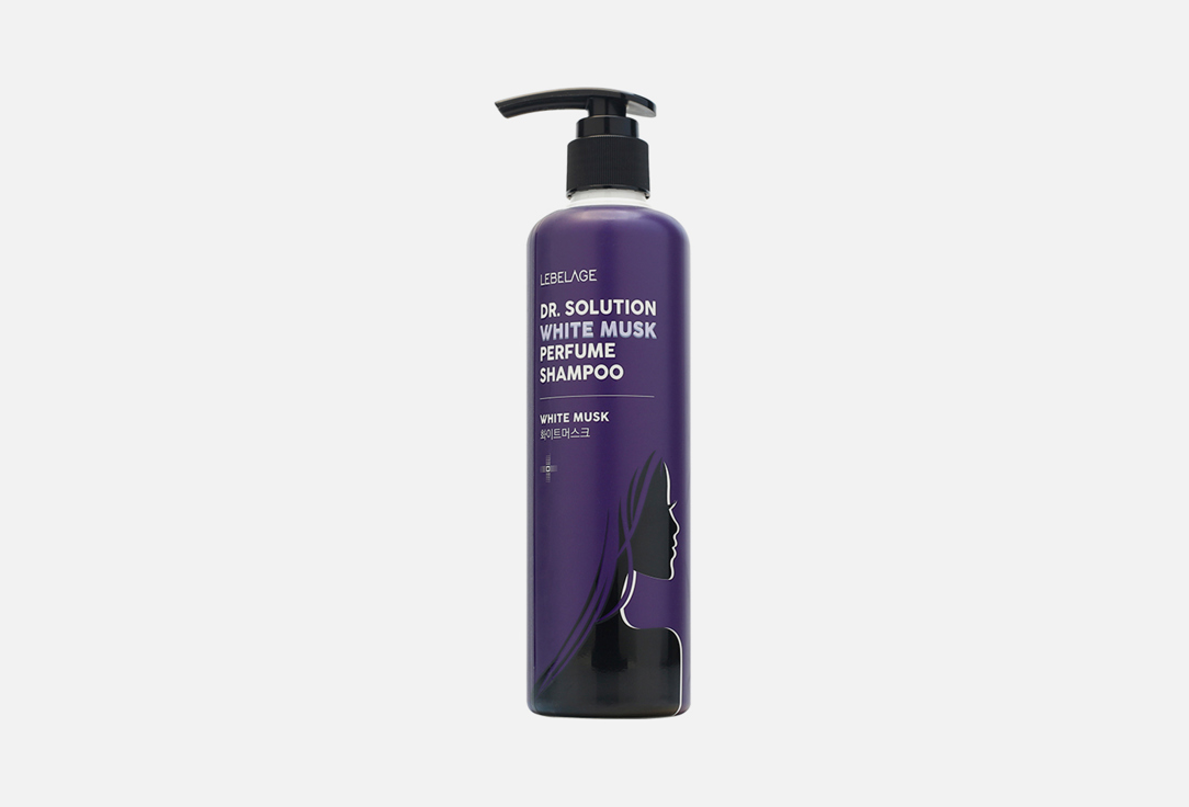 Парфюмированный шампунь для волос Lebelage Solution White Musk  
