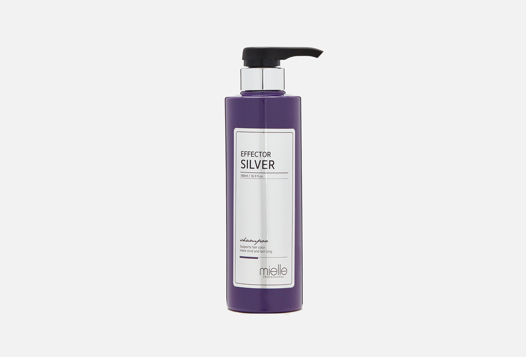 

Шампунь для осветленных волос MIELLE, Effector Silver Shampoo 500 мл