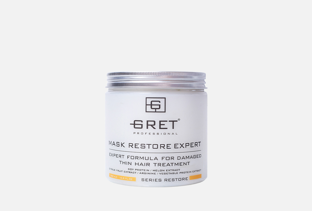 Восстанавливающая маска для волос GRET PROFESSIONAL RESTORЕ EXPERT 