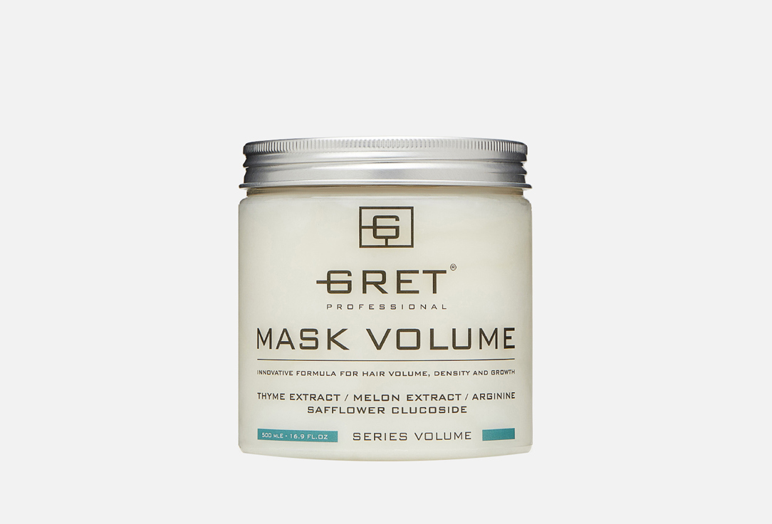 Изображение товара Маска для волос GRET PROFESSIONAL VOLUME 500 мл для объема и роста волос
