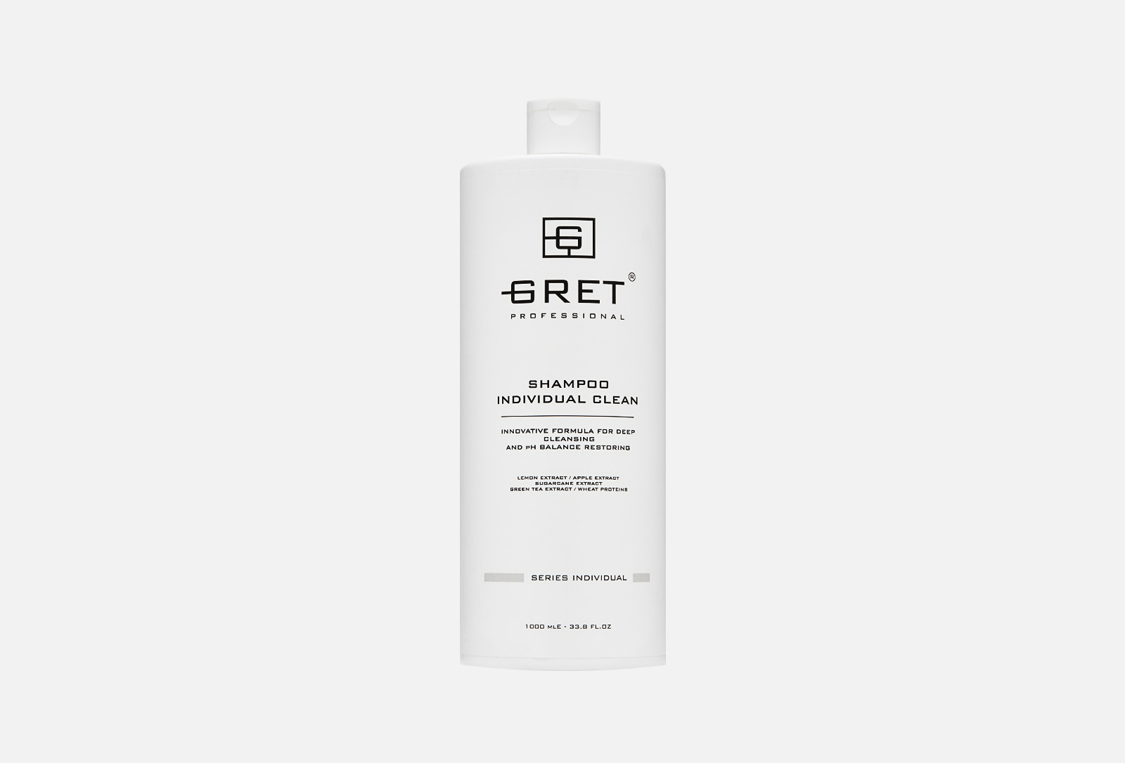 GRET PROFESSIONAL шампунь для глубокой очистки ВОЛОС CLEAN 1000 мл ...