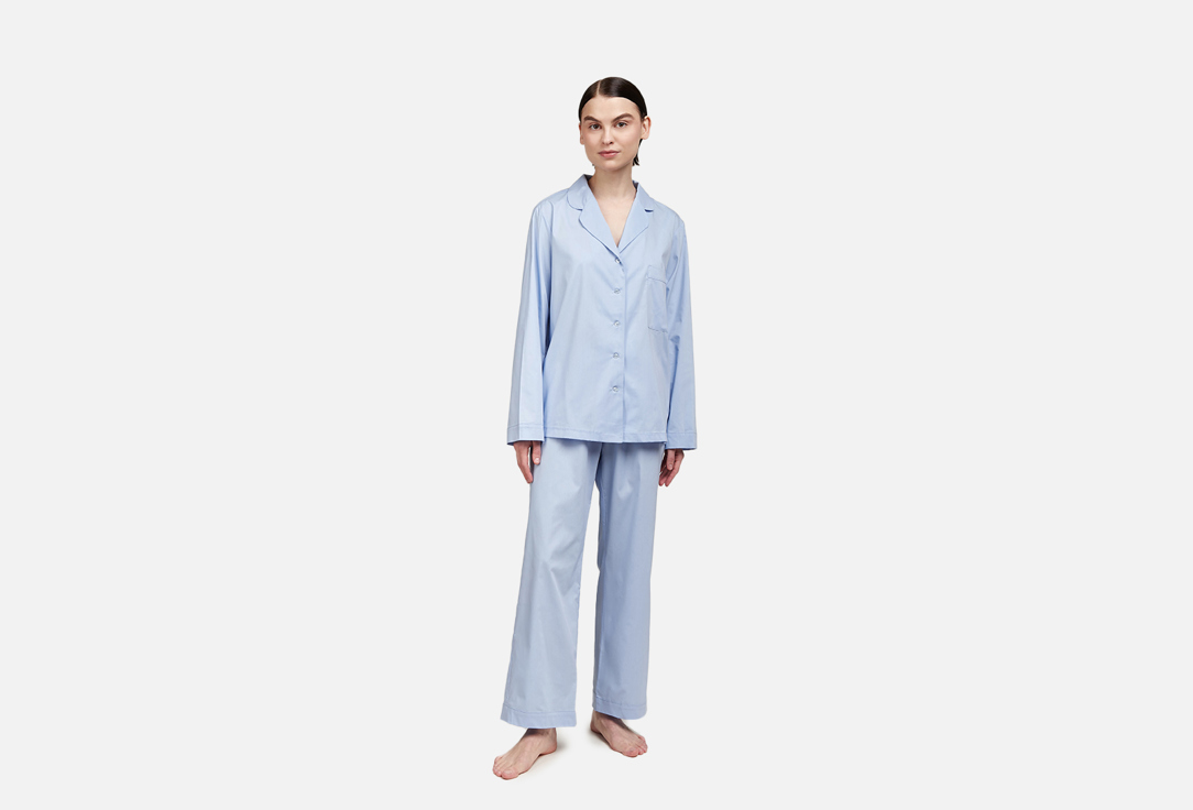 пижама JBbase с брюками Нежно-голубой