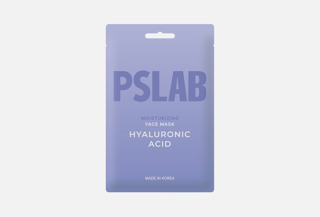 цена Увлажняющая тканевая маска для лица PSLAB HYALURONIC ACID 23 мл