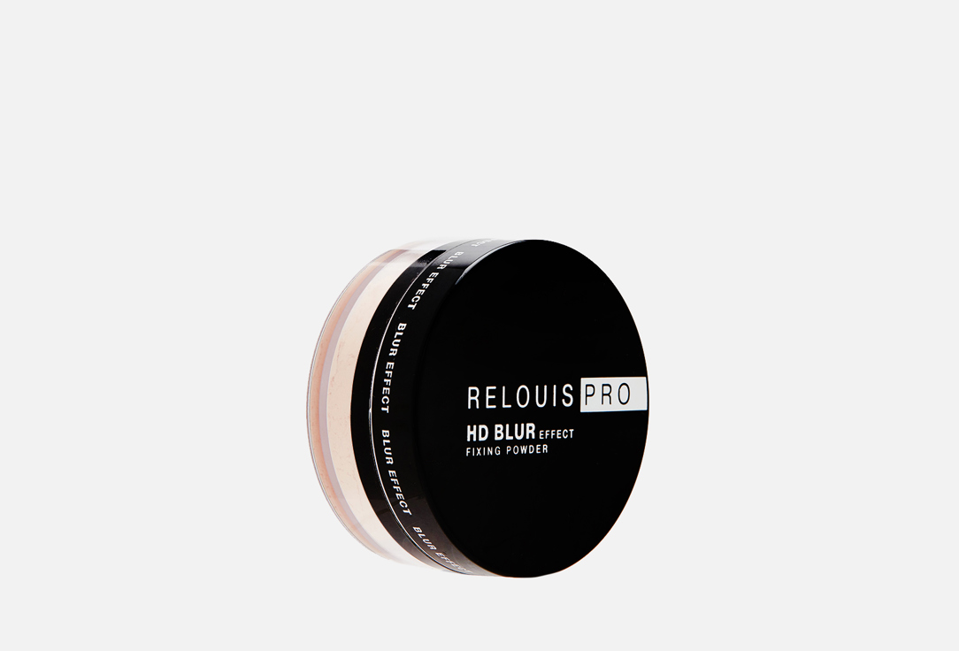 Пудра для лица RELOUIS HD blur effect fixing powder 10 г relouis пудра pro icon look тон 01