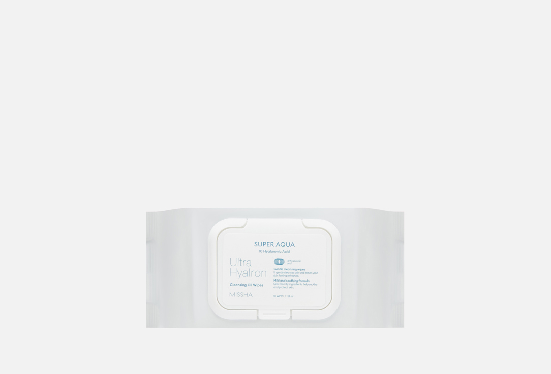Изображение товара Салфетки для снятия макияжа Missha Ultra Hyalron