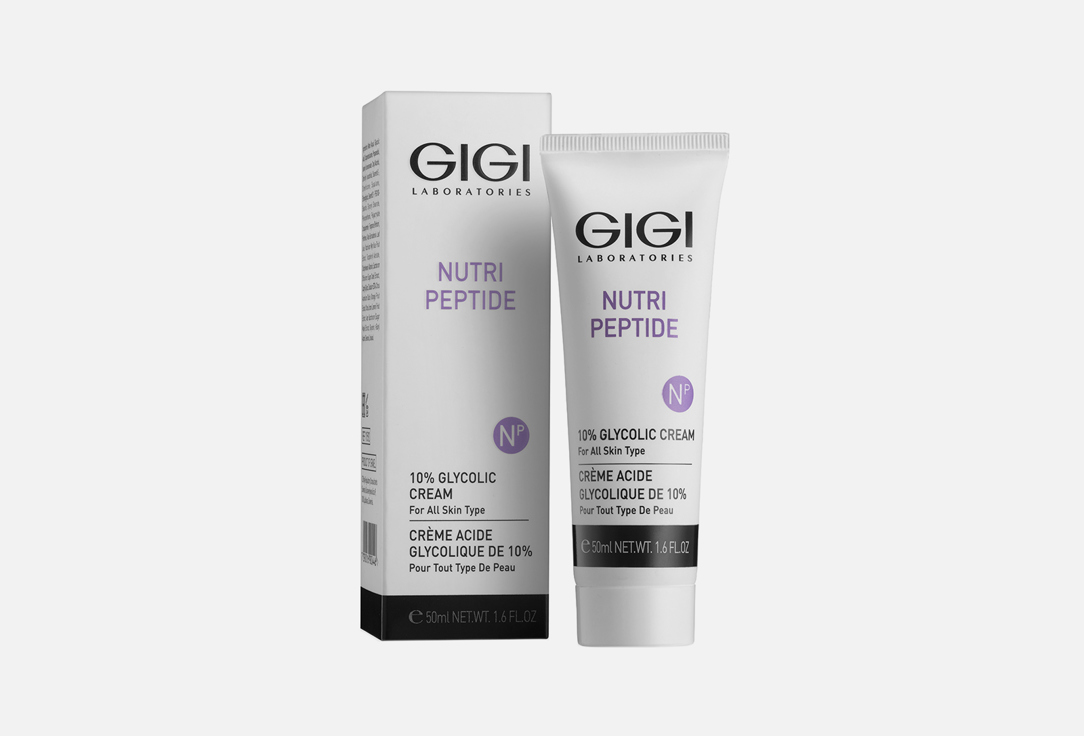 цена Крем для лица GIGI Nutri Peptide 10% Glycolic Cream 50 мл