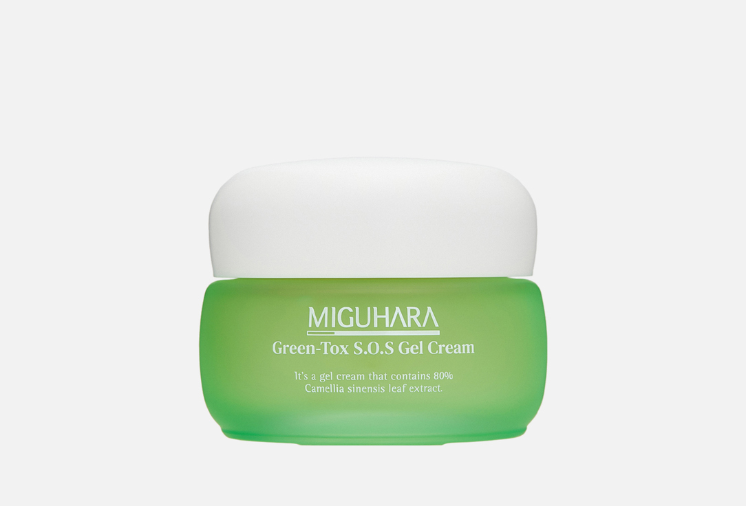 Изображение товара Успокаивающий гель-крем для лица MIGUHARA Green-Tox S.O.S Gel Cream