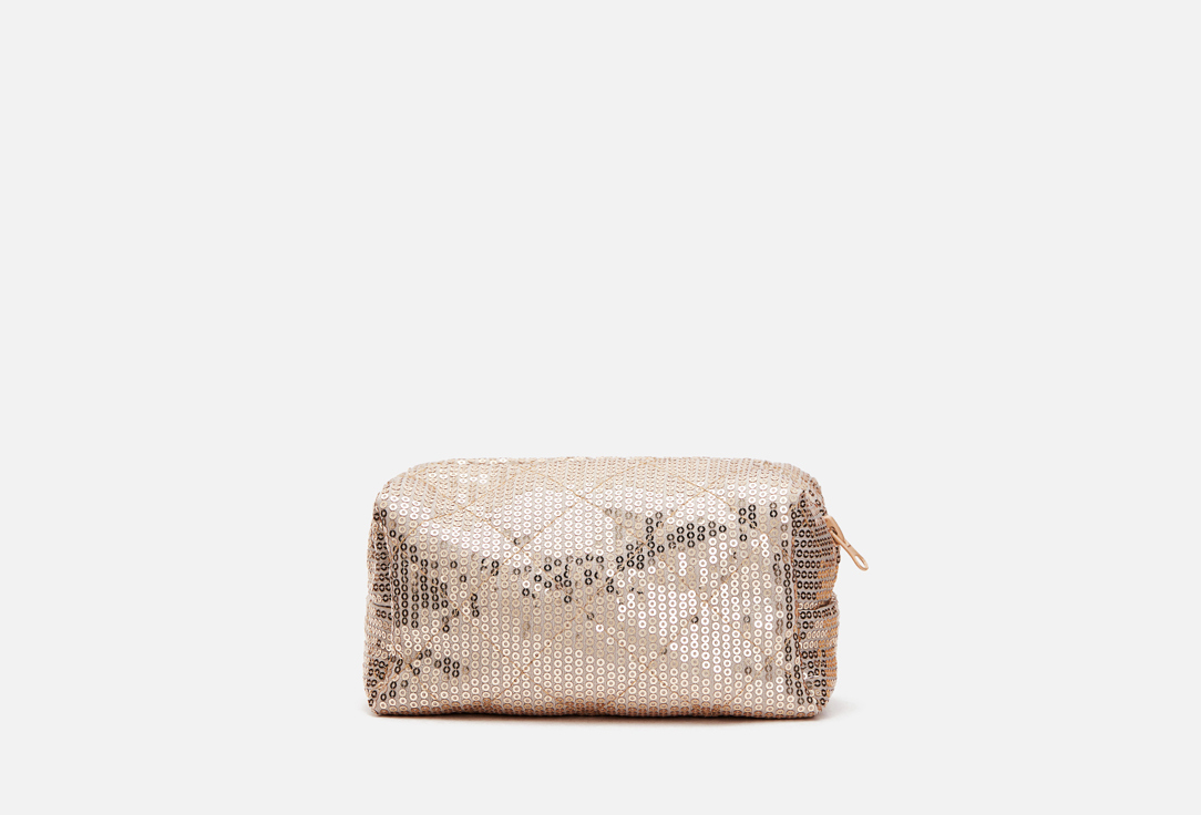 Изображение товара Косметичка мини Adele for you золотые пайетки