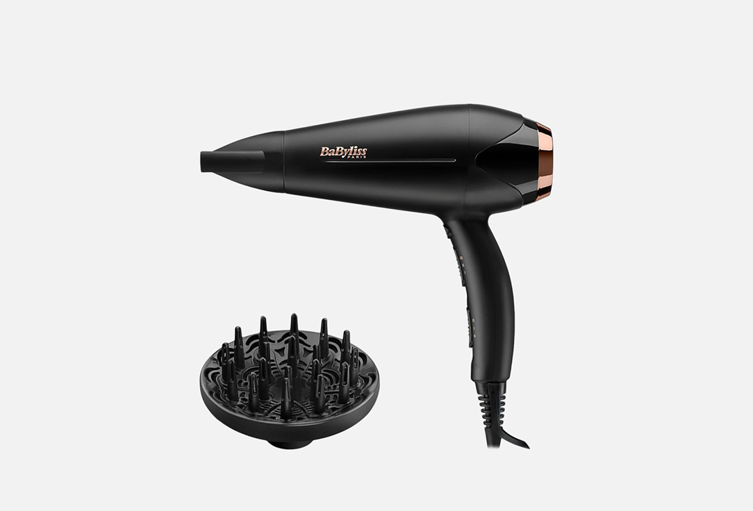 

Фен BABYLISS, Черный, D570DE 1 шт
