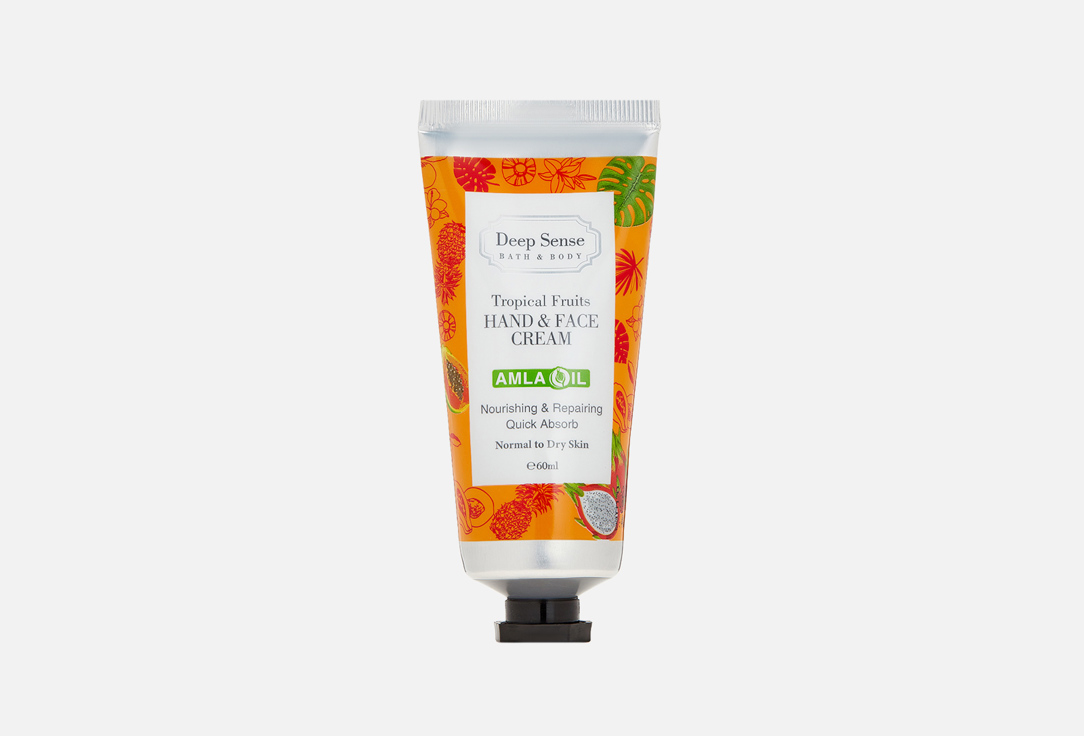 

Крем для рук и лица DEEP SENSE, Tropical fruits 60 мл