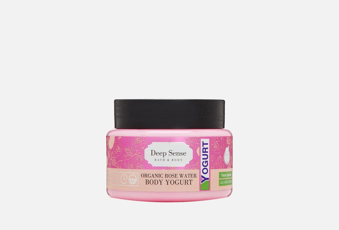 

Крем-йогурт для тела DEEP SENSE, Organic rose water 250 мл