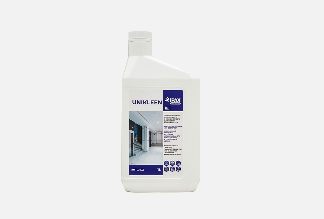 Универсальный очиститель и обезжириватель IPAX Unikleen 1000 мл универсальный обезжириватель 3ton 1000 мл 2703969