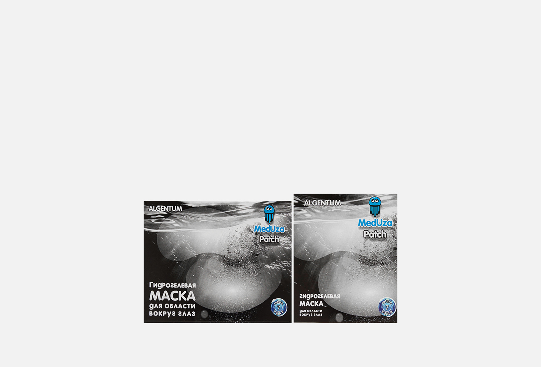 

Гидрогелевые патчи для зоны вокруг глаз MEDUZA, Algentum ions 10 шт