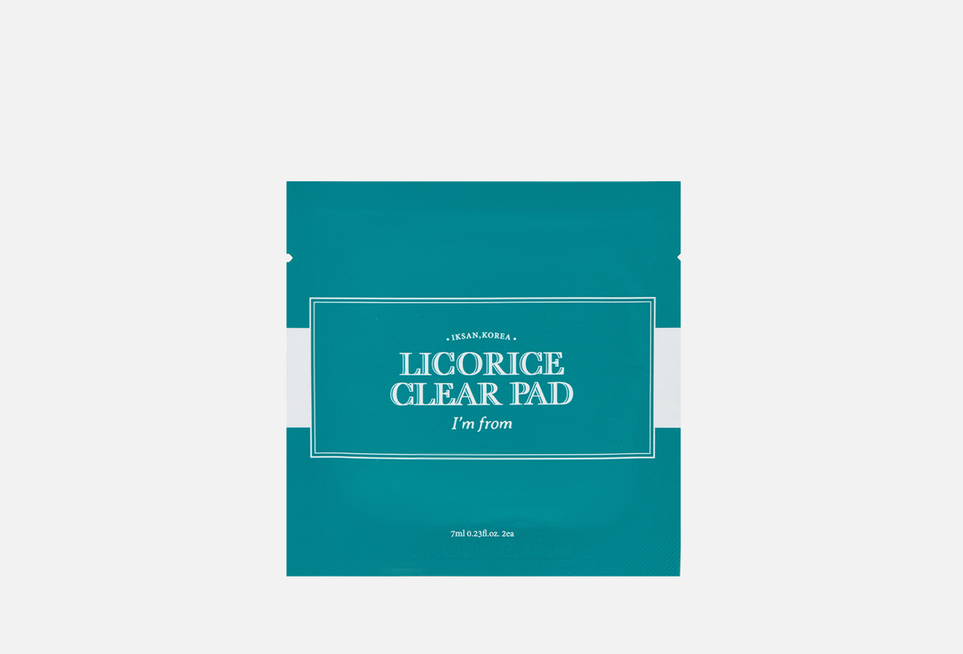 Изображение товара Тонер-пэды для лица I'M FROM Licorice clear pad