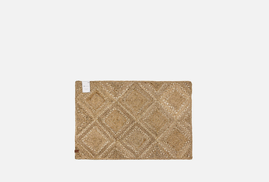 

Коврик BY, Коричневый, Wood fiber brown 60x90 cm 1 шт