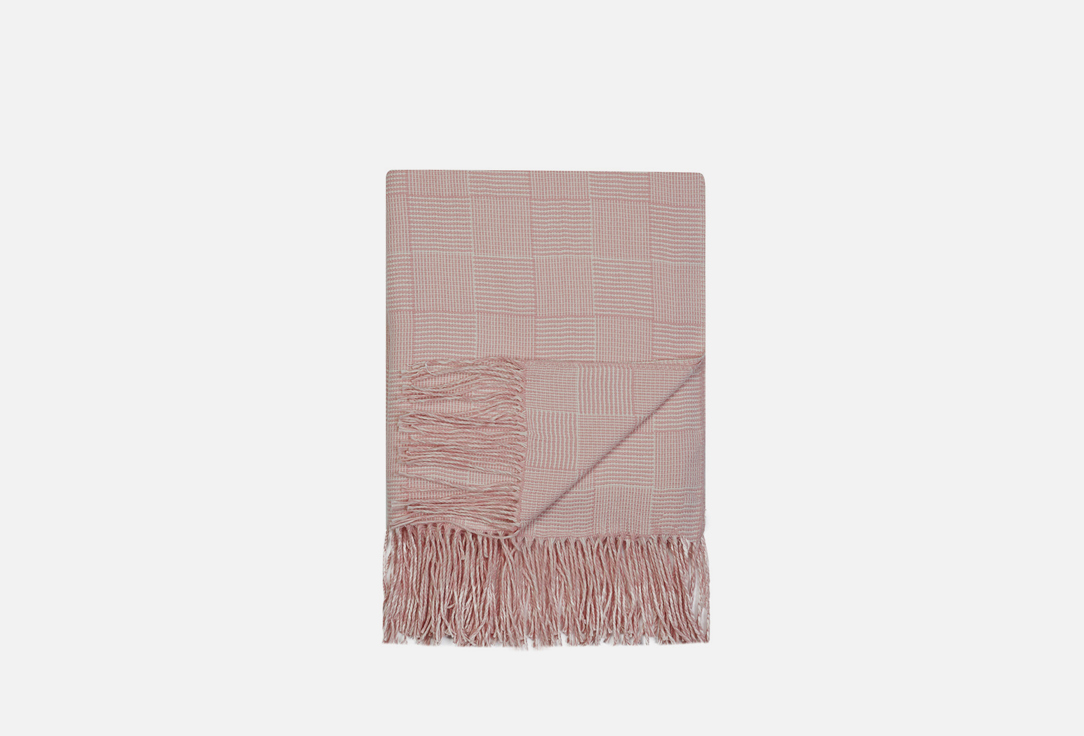 коврик банный цветной маковое поле Плед PROVANCE Pink 130x170 cm 1 шт