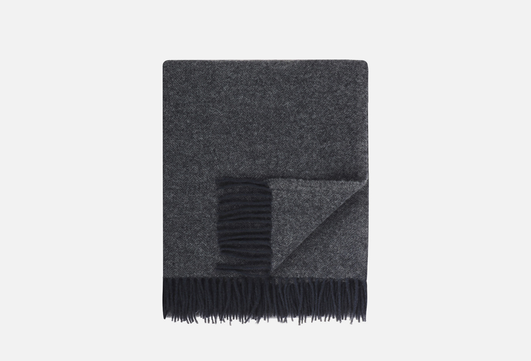 цена Плед BY Wool dark gray 130x170 cm 1 шт