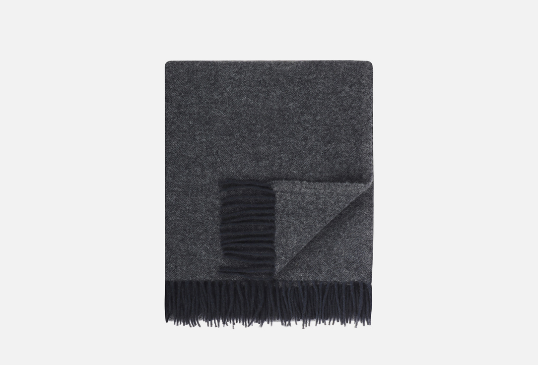 Плед BY wool dark gray 130x170 cm 