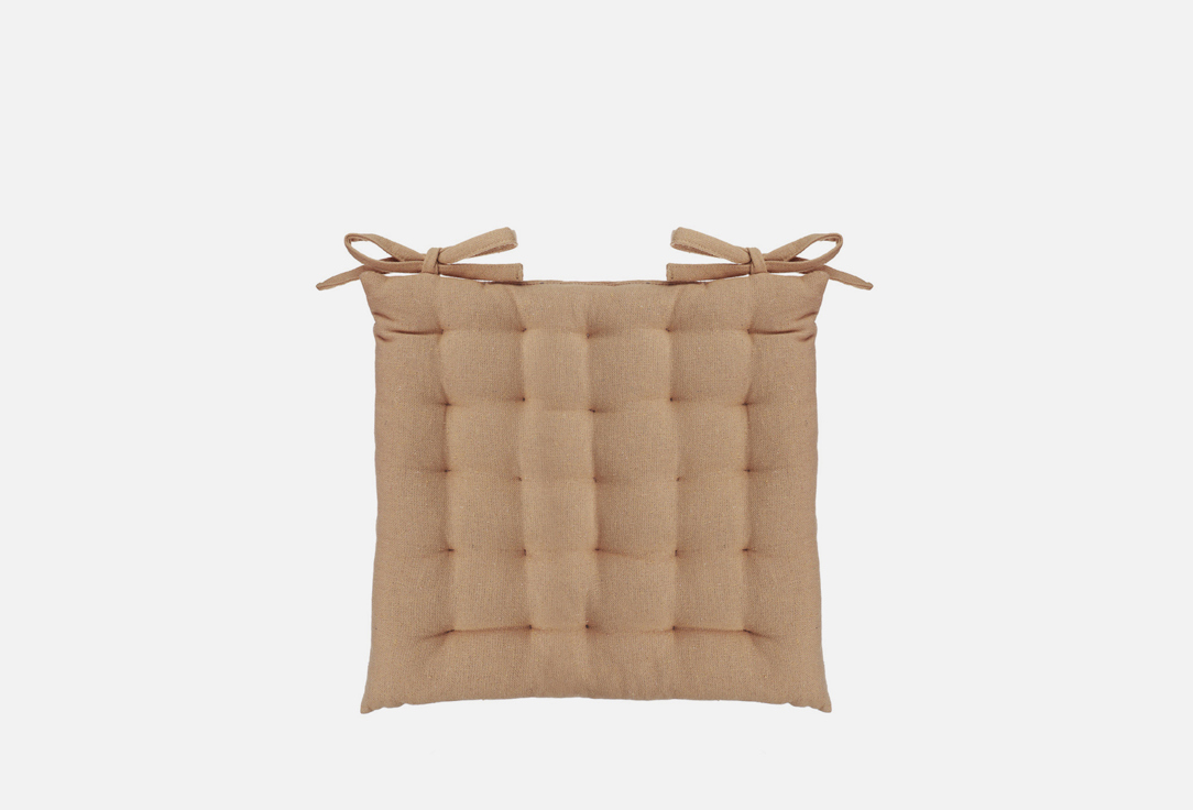 Подушка на стул BY Cotton beige, 38x38 см 1 шт