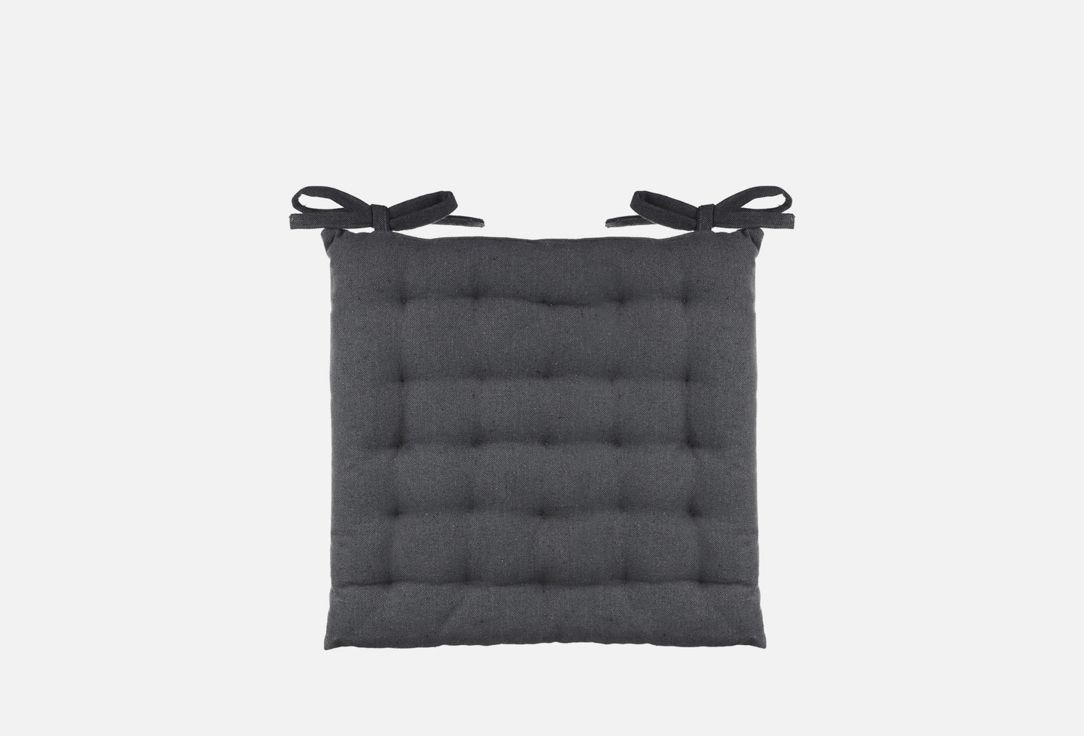 Подушка на стул BY Dark gray 38x38 cm 1 шт фотографии