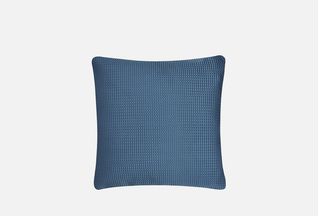 Чехол для подушки PROVANCE Wave blue-blue 40x40 cm 1 шт
