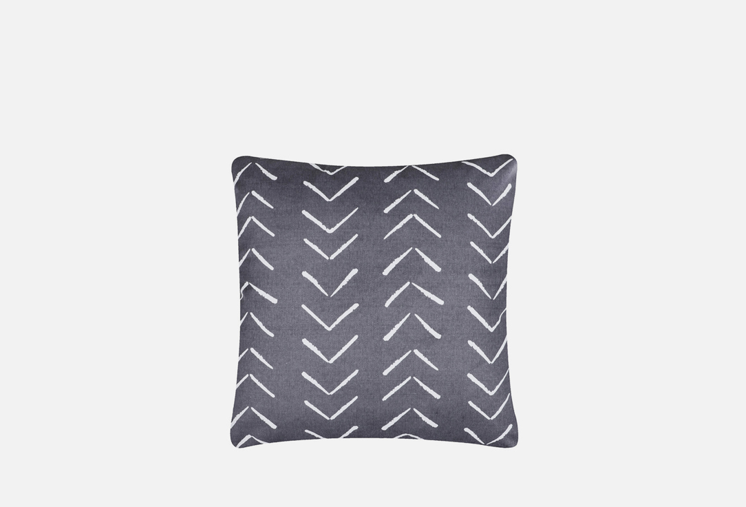 Чехол для подушки PROVANCE Textured gray, серый, 40х40